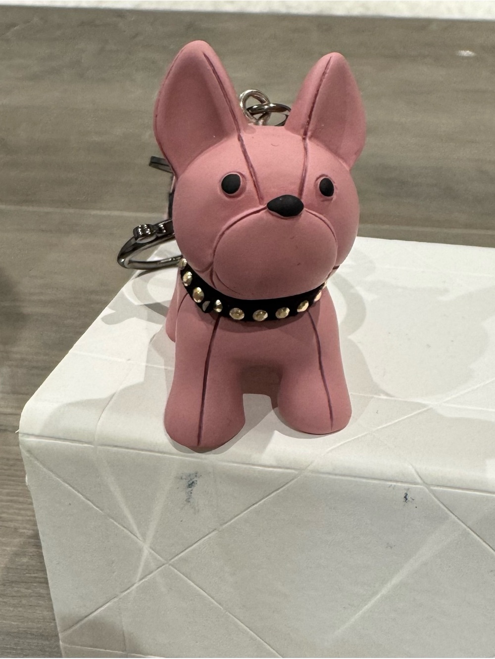 Pink Dog Keychain - Picture 2 of 2